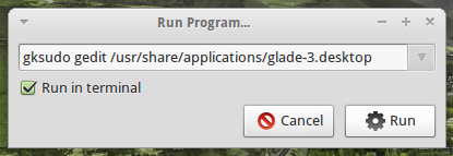 Fixing Glade-GTK2