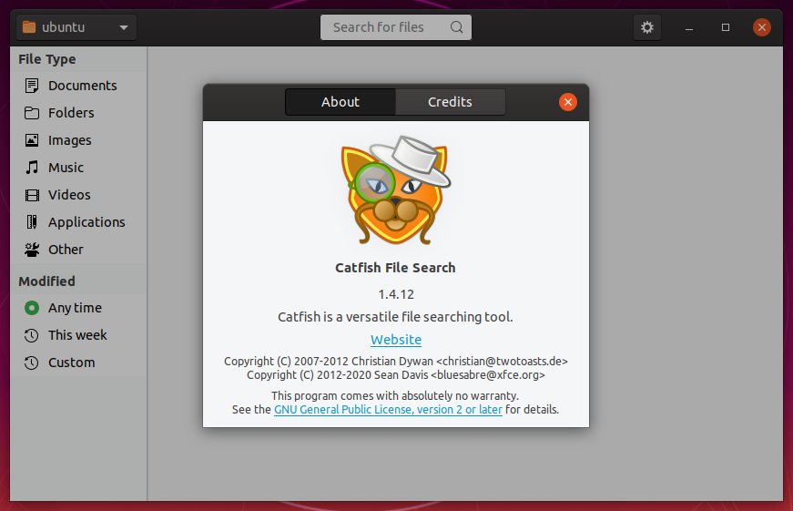 Catfish 1.4.12 Released
