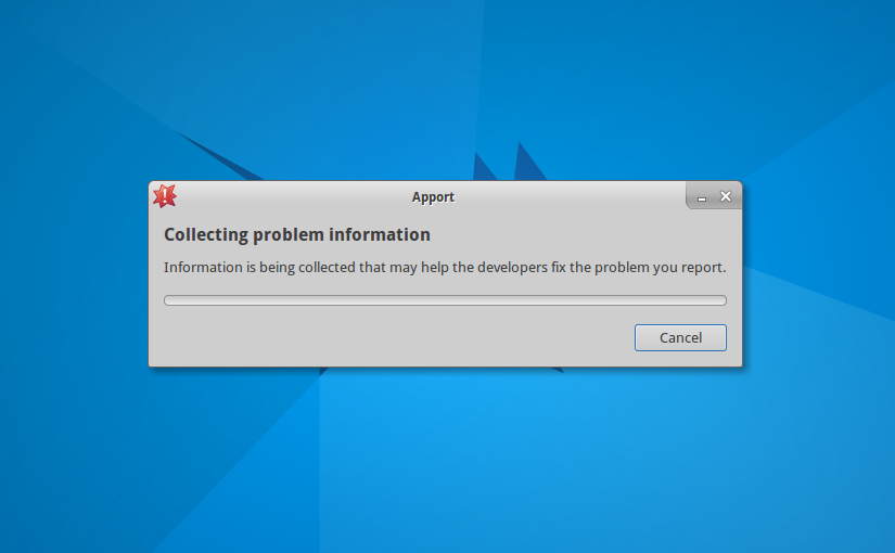 Bug Reporting in Xubuntu