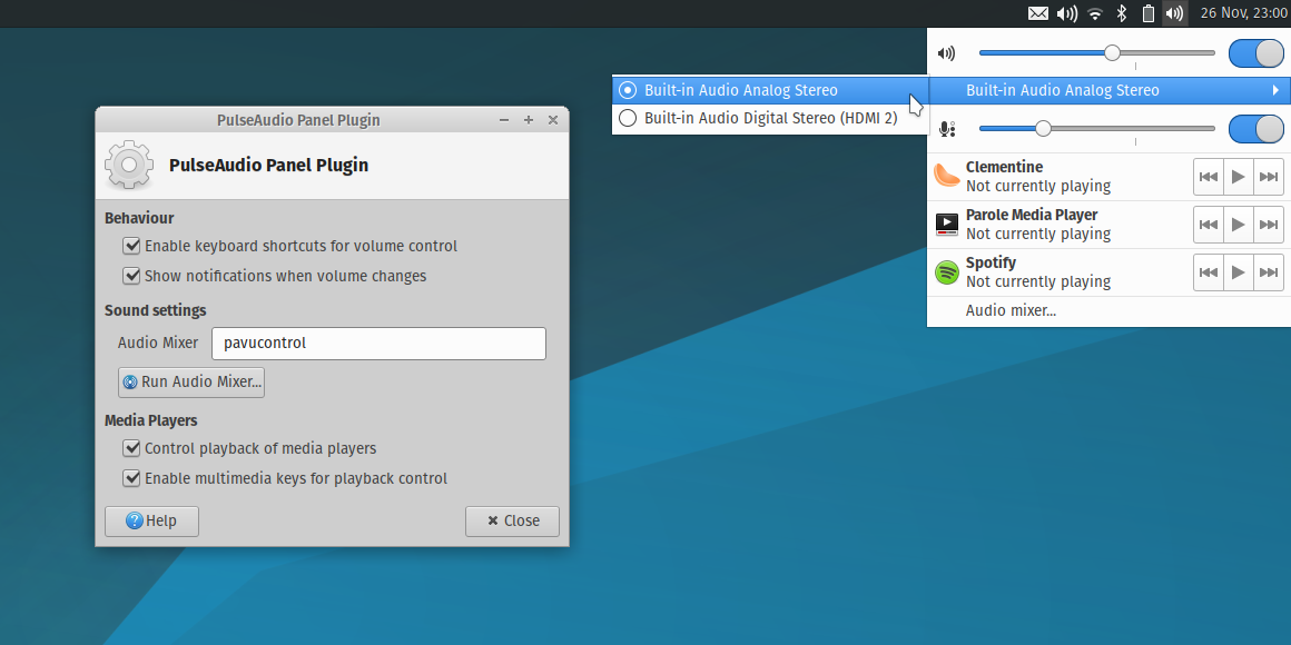 Development Release: Xfce PulseAudio Plugin 0.3.3